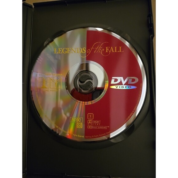 Legends of the Fall (DVD, 1997) Rated R - Picture 3 of 3